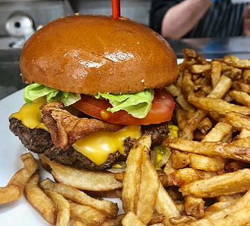 Mac N Cheese Burger
